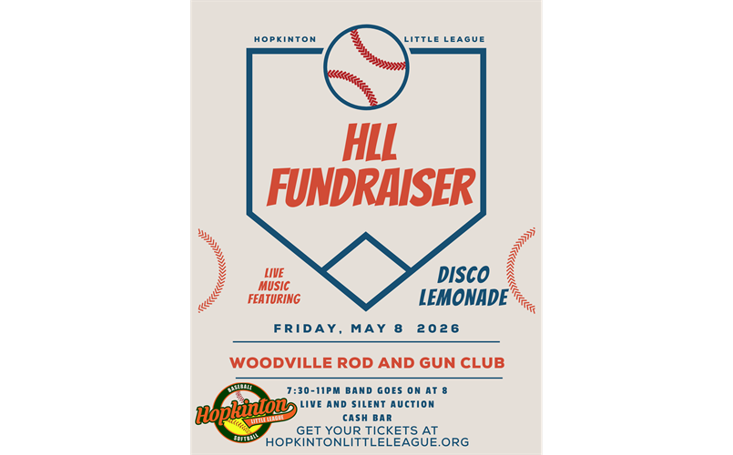 HLL Fundraiser - Friday, May 8th